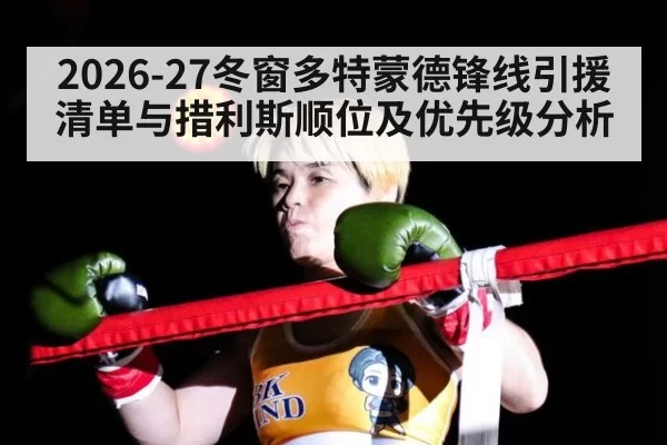 2026-27冬窗多特蒙德锋线引援清单与措利斯顺位及优先级分析